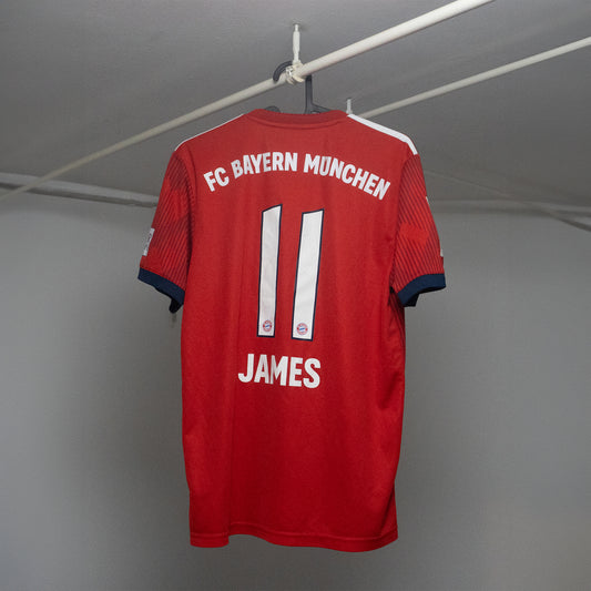 Bayern München Home Trikot 2018/19 #11 James (S)