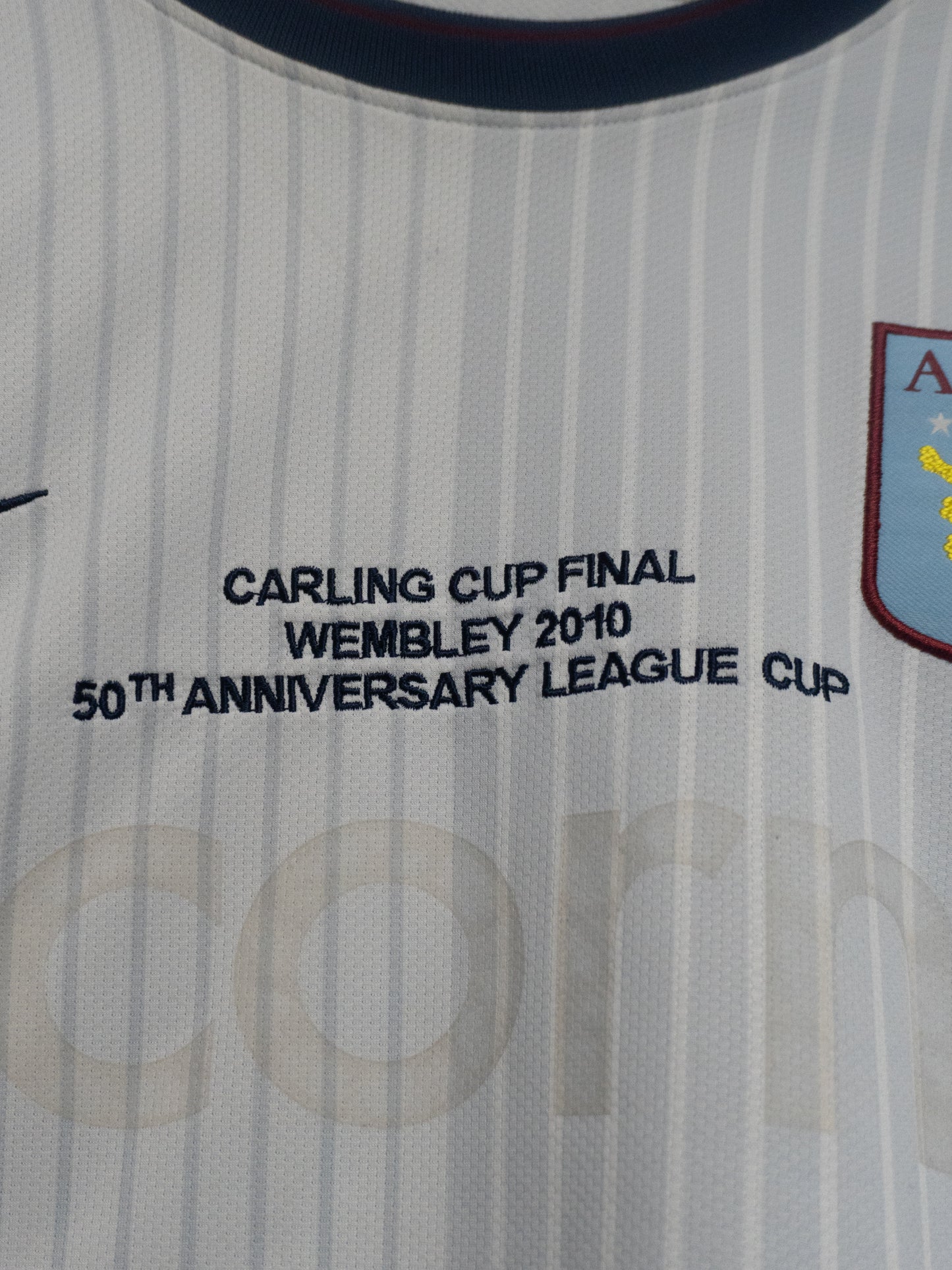 Aston Villa Away Trikot 2009/10 Carling Cup Final 2010 (3XL)