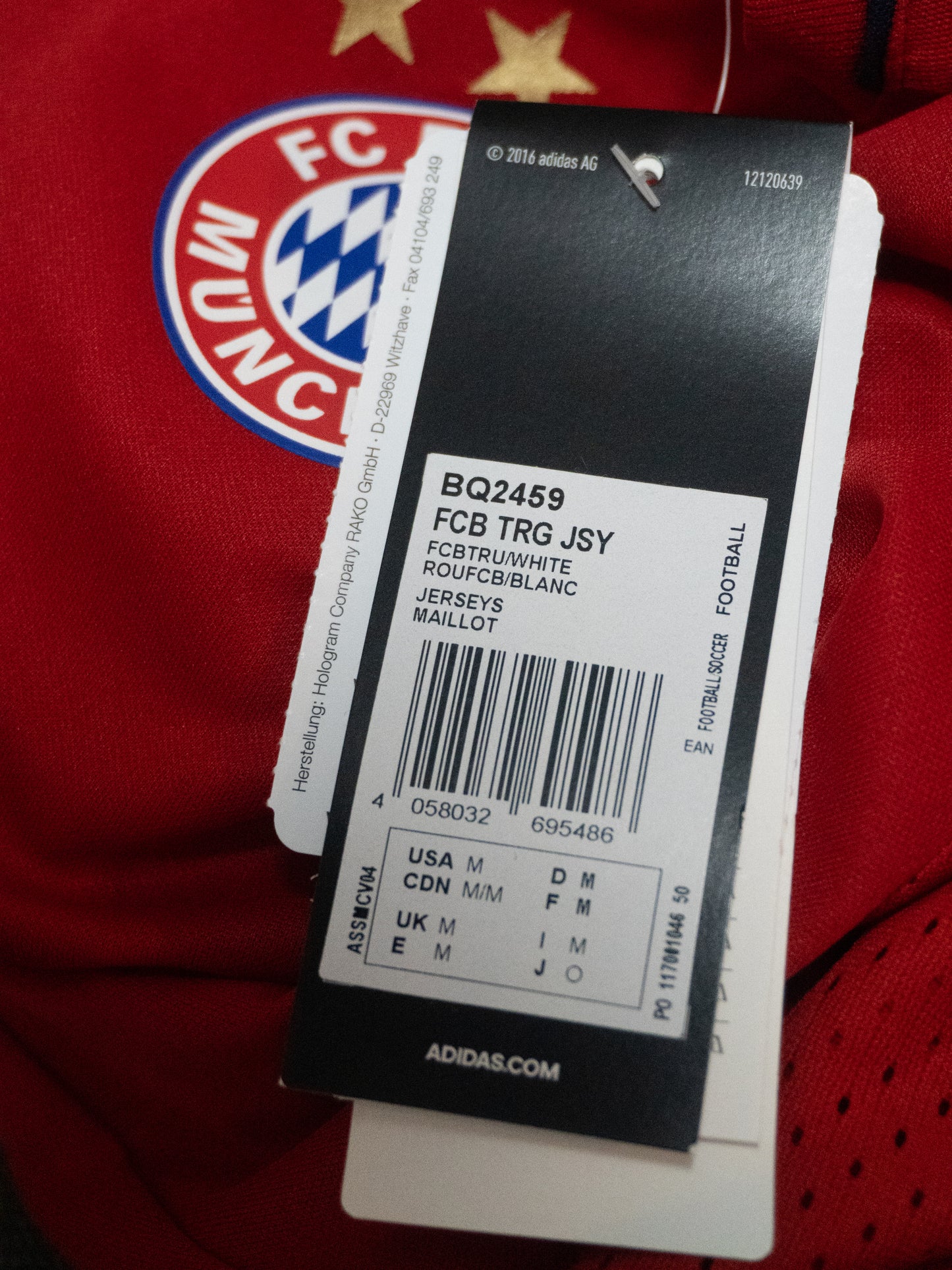 Bayern München Trainingsshirt 2017/18 (M)