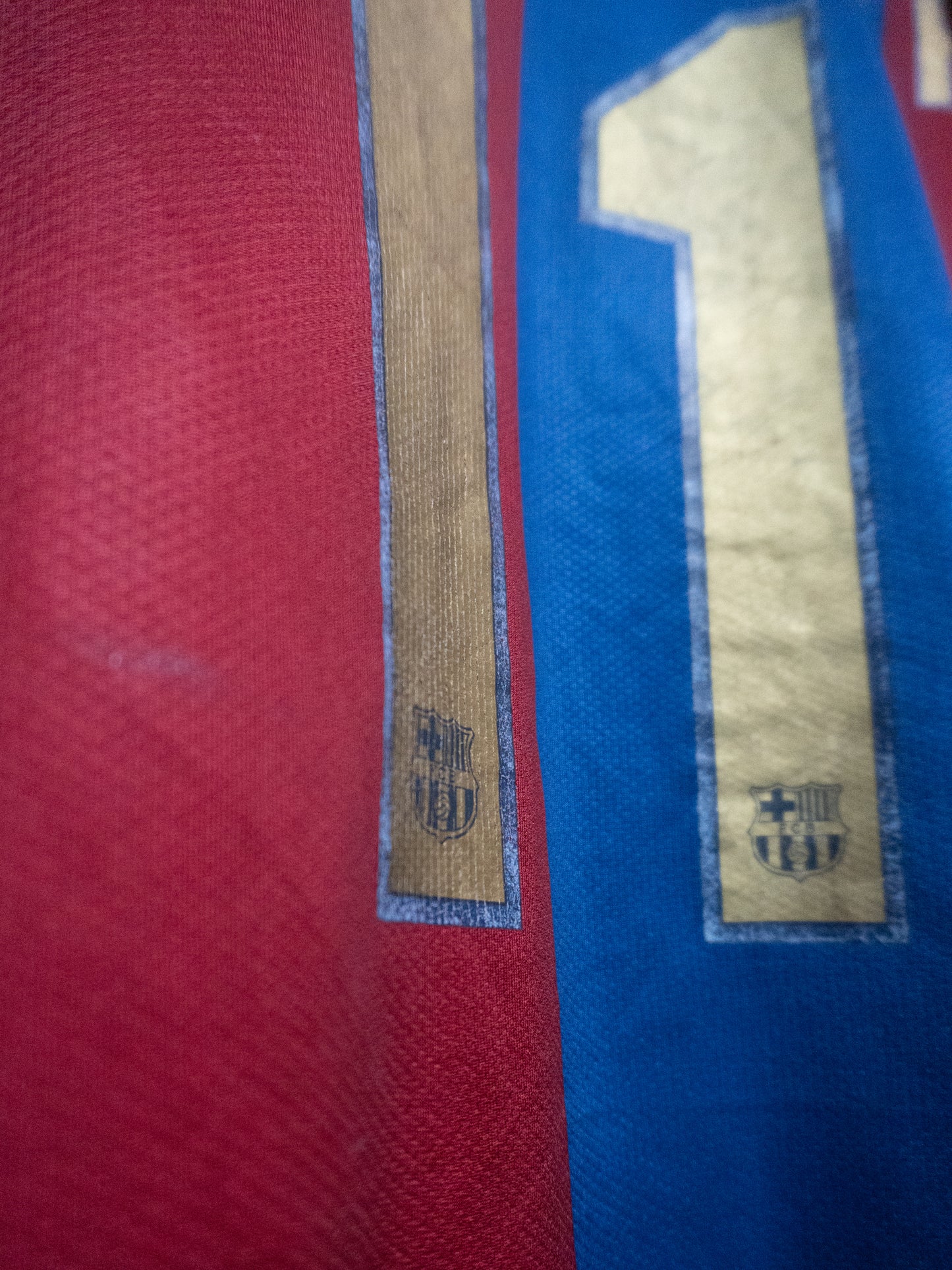 Barcelona Home Trikot 2006/07 #11 Zambrotta (L)