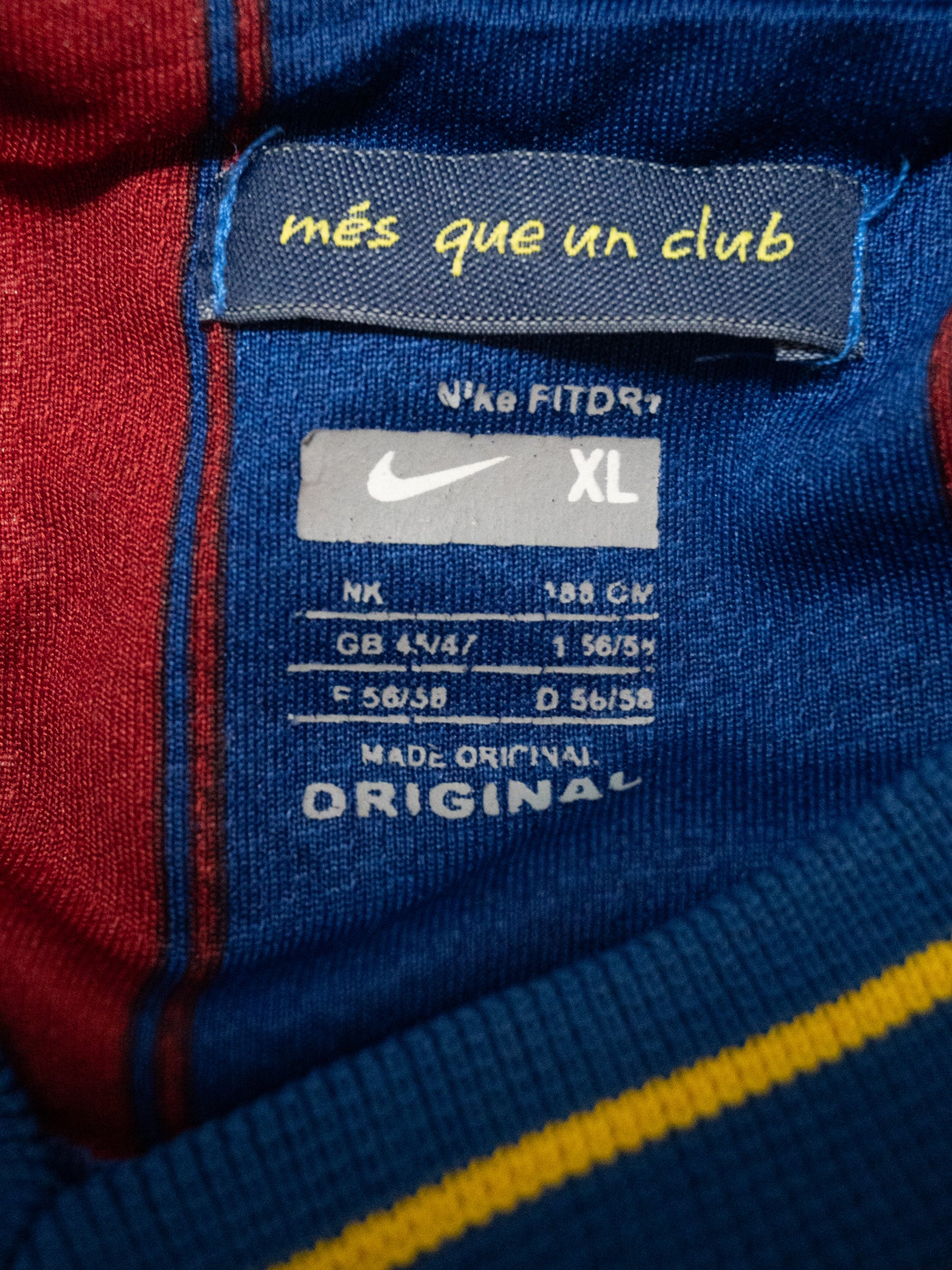 Barcelona Home Trikot 2009/10 #10 Messi (XL Kinder)