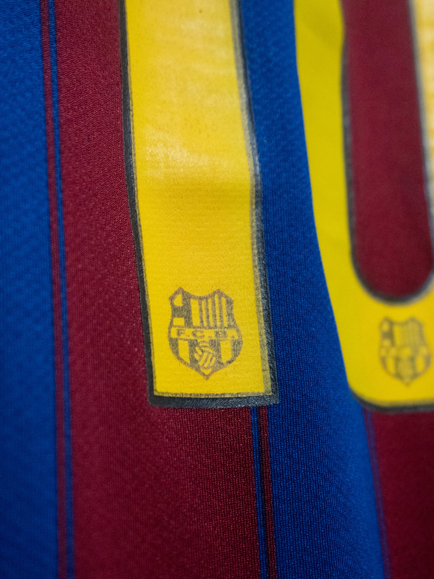 Barcelona Home Trikot 2009/10 #10 Messi (XL Kinder)