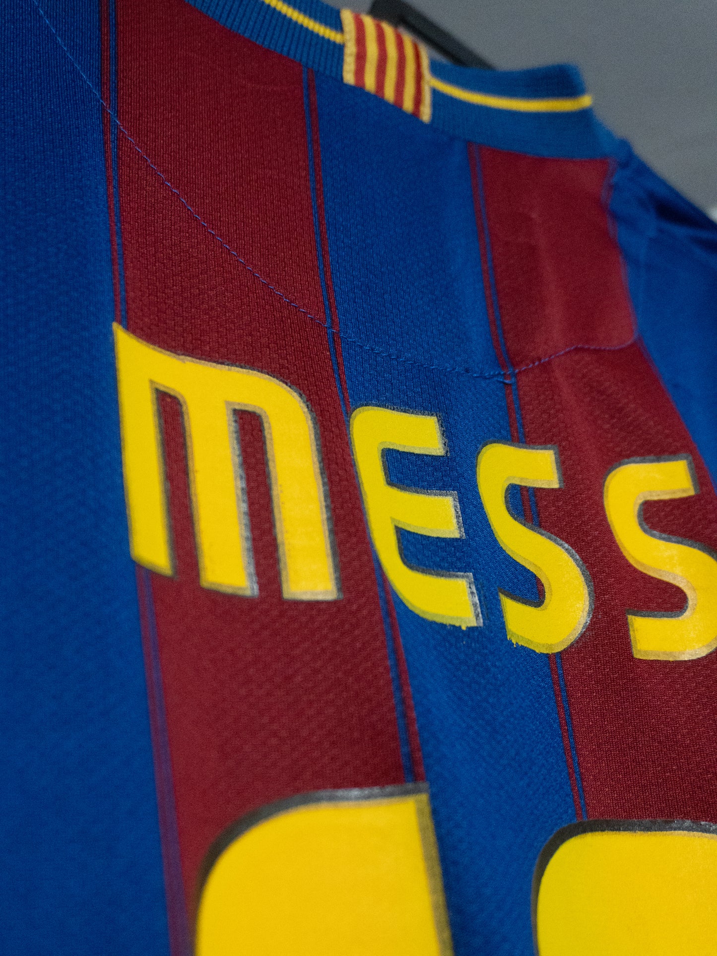 Barcelona Home Trikot 2009/10 #10 Messi (XL Kinder)